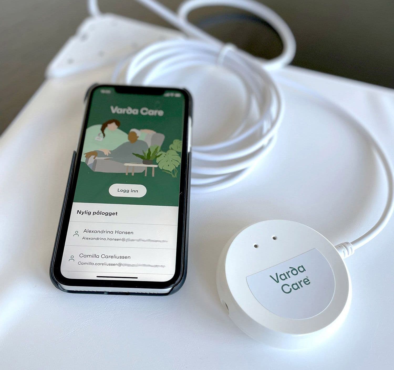 Varda Care sensorteknologi