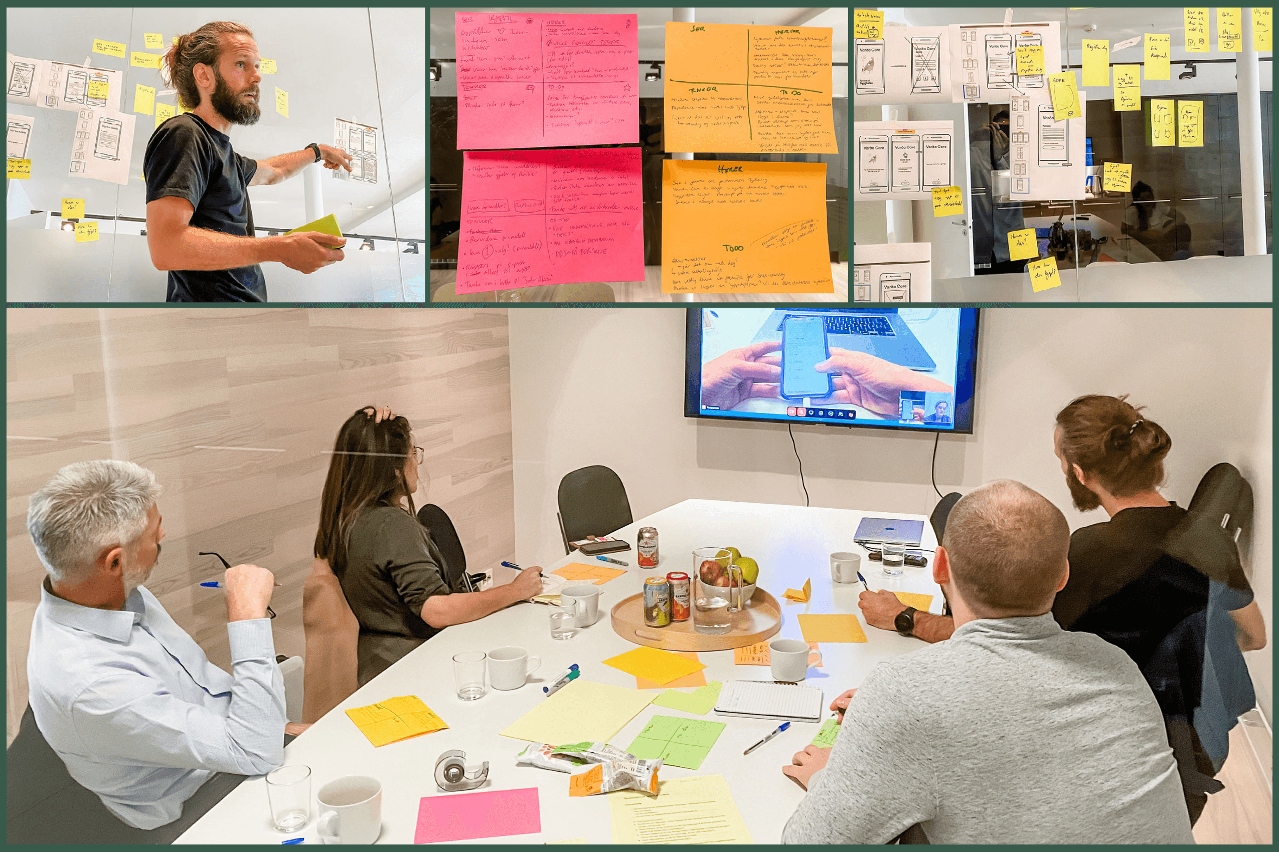 Brukertesting i regi av Vest Studio